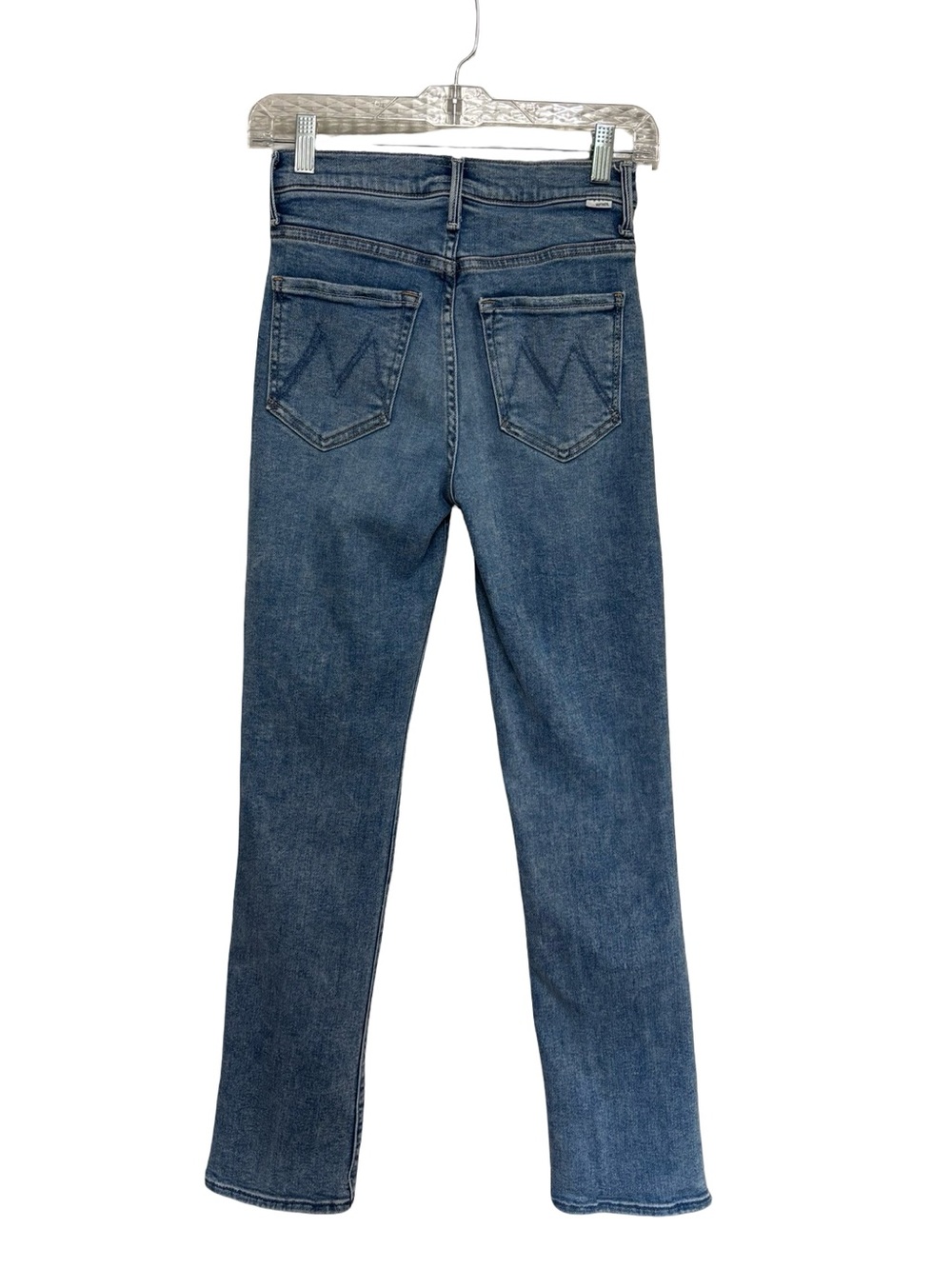 MOTHER Denim High Waisted Rascal Flood Jeans in Eye Of The Tiger Wash - Size 25 - Picture 4 of 10